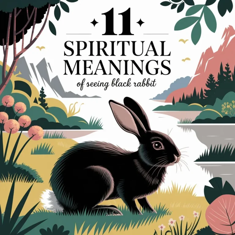 11 Spiritual Meanings of Seeing Black Rabbit: Hidden Symbolism of Good Luck