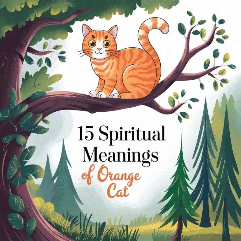 15 Spiritual Meanings of Orange Cat: A Comprehensive Guide