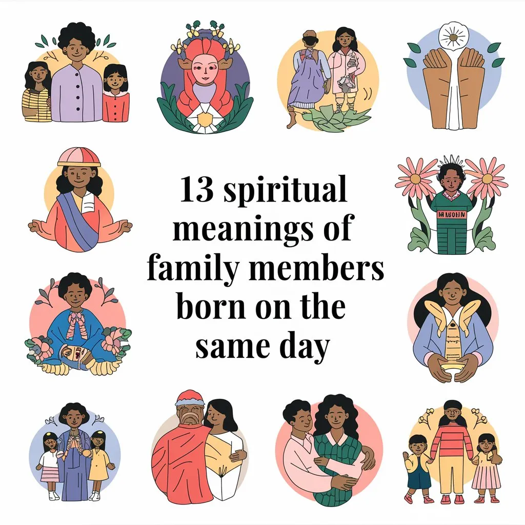 13 Spiritual Meanings of Family Members Born on the Same Day: Uncovered the Symbolisms