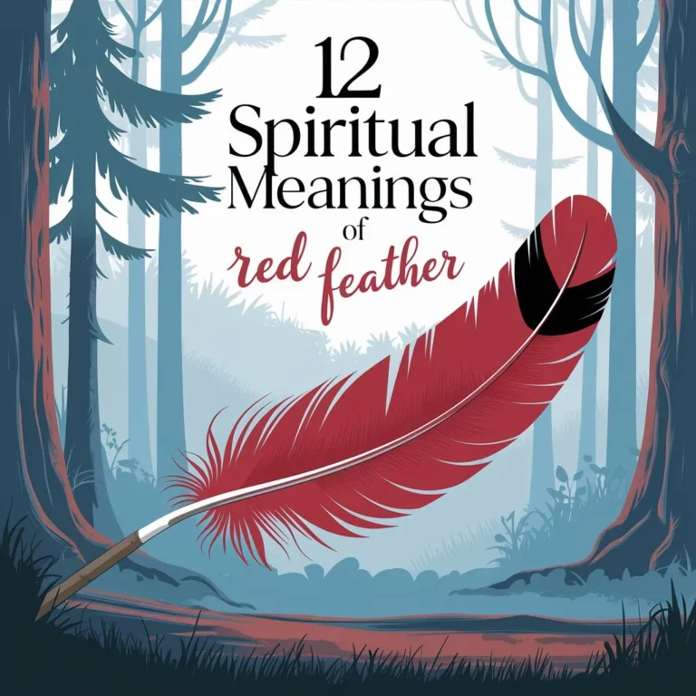 12 Spiritual Meanings of Red Feather: A Comprehensive Guide