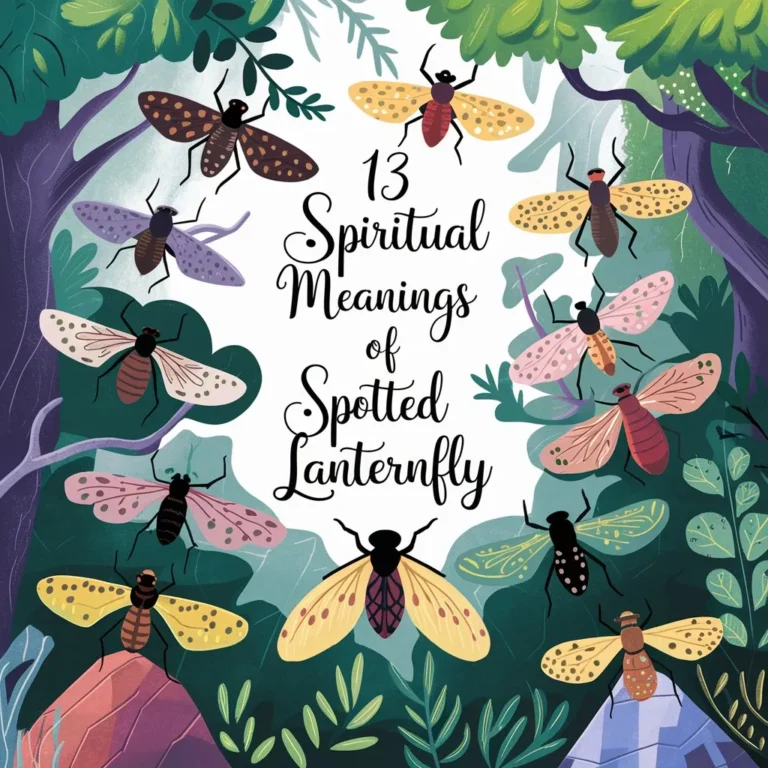 13 Spiritual Meanings of Spotted Lanternfly: Hidden Mysterious Warnings