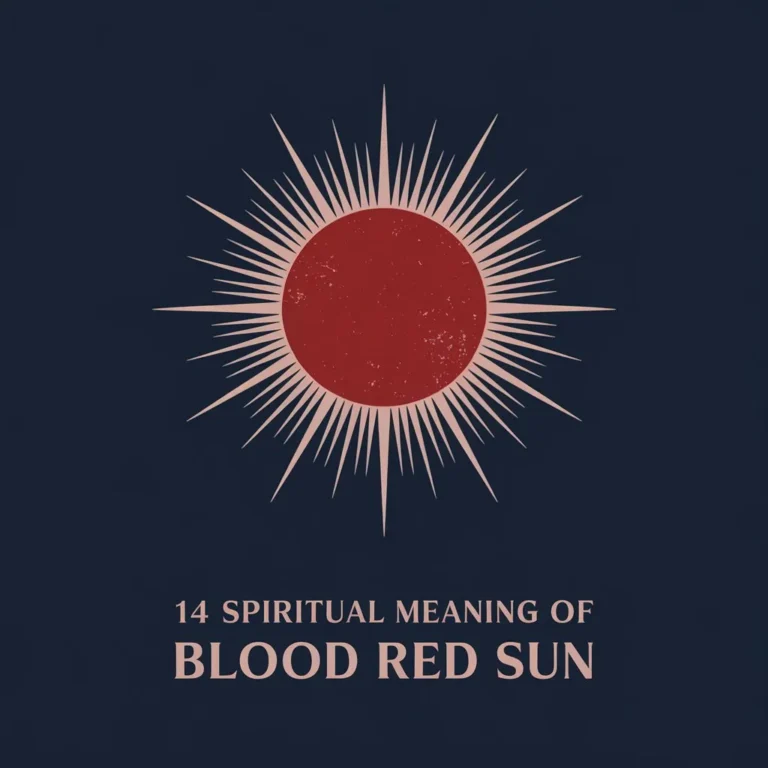 14 Spiritual Meaning of Blood Red Sun: Unveiling the Mystical Significance