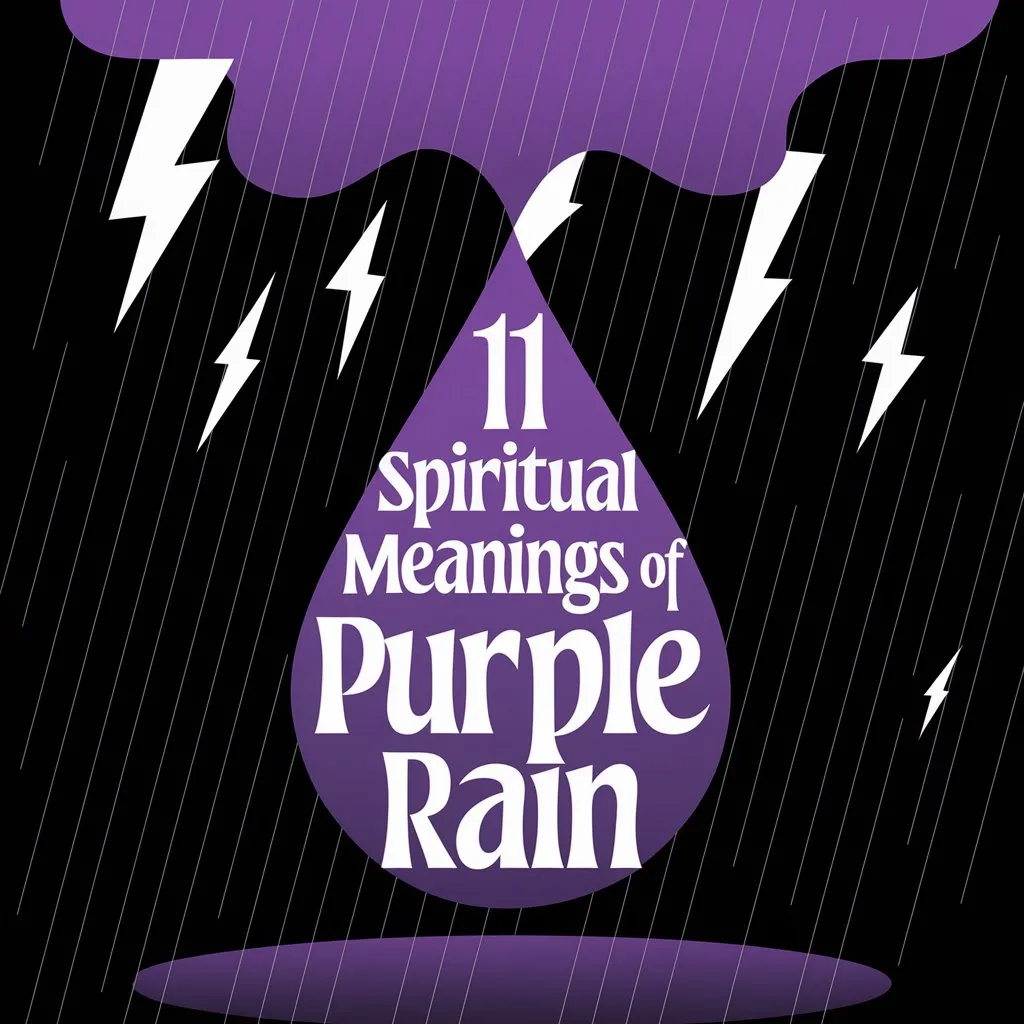 11 Spiritual Meanings of Purple Rain: Exploring the Symbolism of Spiritual Secrets