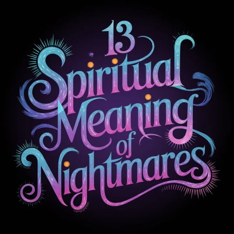 13 Spiritual Meaning of Nightmares: Amazing Shadows of the Psyche