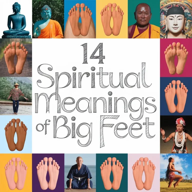 14 Spiritual Meanings of Big Feet: What Your Foot Size Reveals About Your Personality