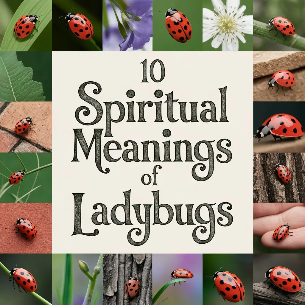 10 Spiritual Meanings of Ladybugs: Decoding the Secret Symbolism