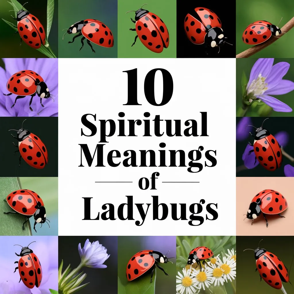 10 Spiritual Meanings of Ladybugs: Decoding the Secret Symbolism