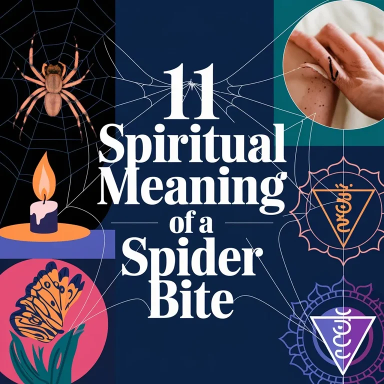 11 Spiritual Meaning of a Spider Bite: Amazing Secrets Revealed