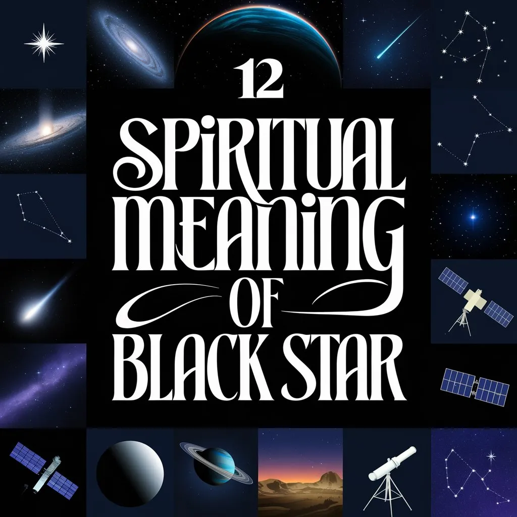 12 Spiritual Meaning of Black Star: Unlocking the Secrets of the Cosmos