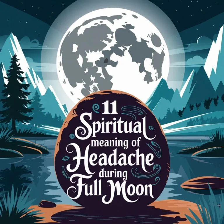 11 Spiritual Meaning of Headache During Full Moon: A Comprehensive Guide