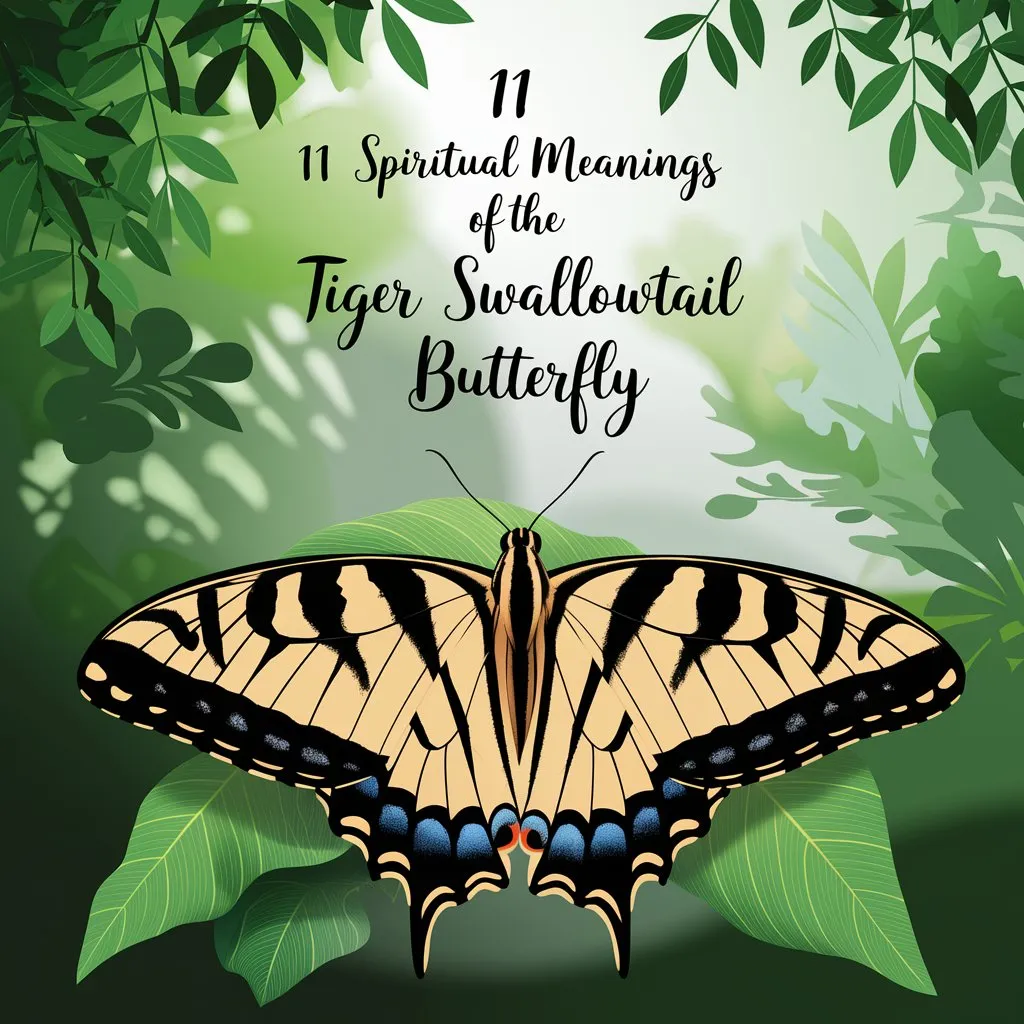 11 Spiritual Meanings of the Tiger Swallowtail Butterfly: Exploring the Secrets