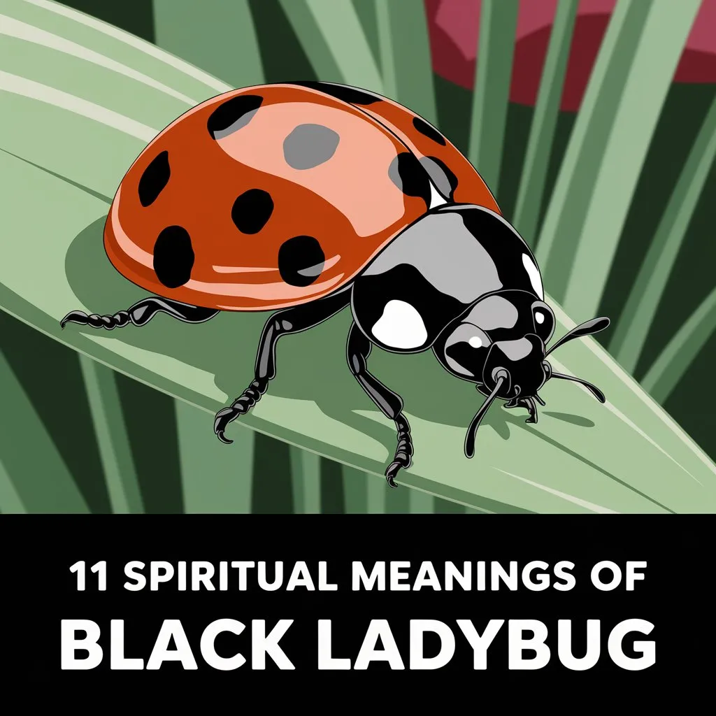 11 Spiritual Meanings of Black Ladybug: The Hidden Significance of Good Luck