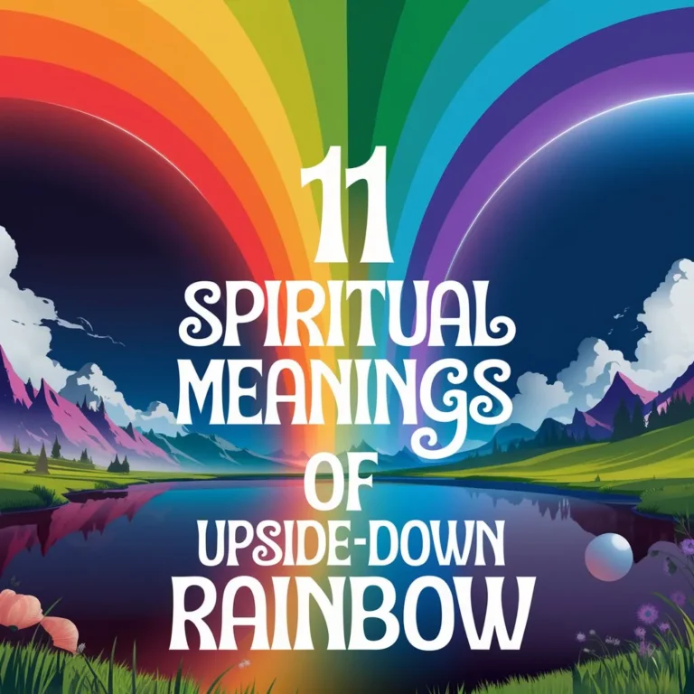 11 Spiritual Meanings of Upside-Down Rainbow: A Comprehensive Guide