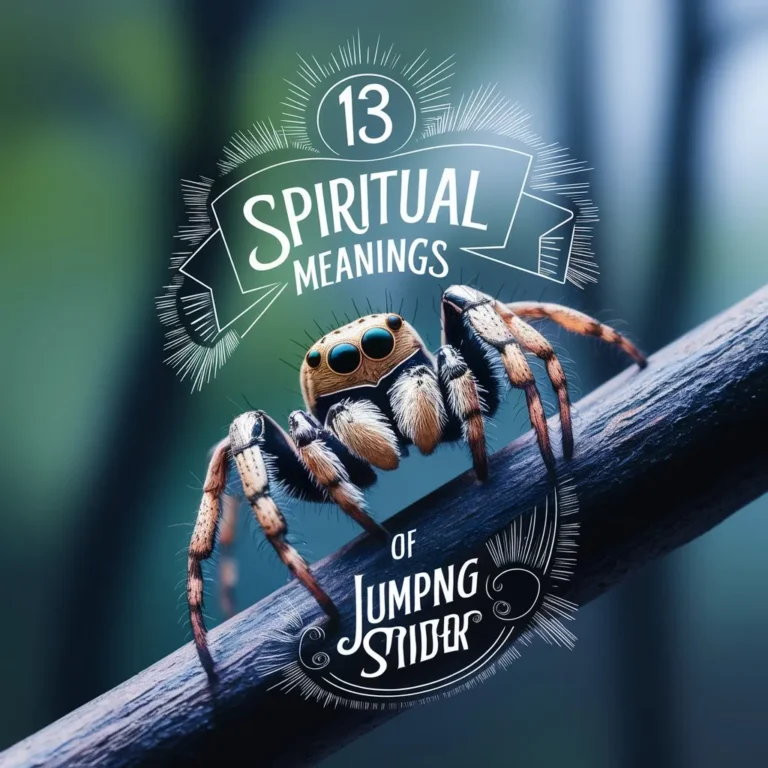 13 Spiritual Meanings of Jumping Spider: The Secret Symbolism of Fearlessness