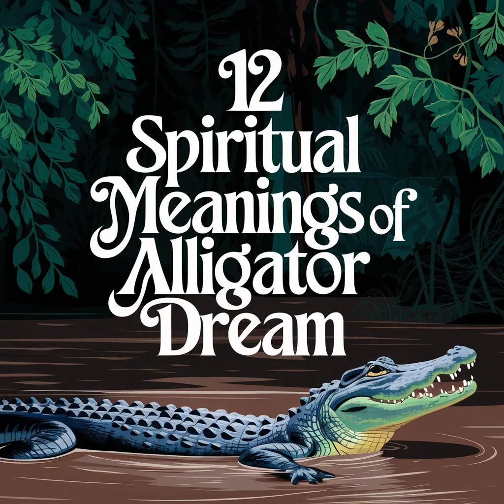 12 Spiritual Meanings of Alligator Dream: A Comprehensive Guide