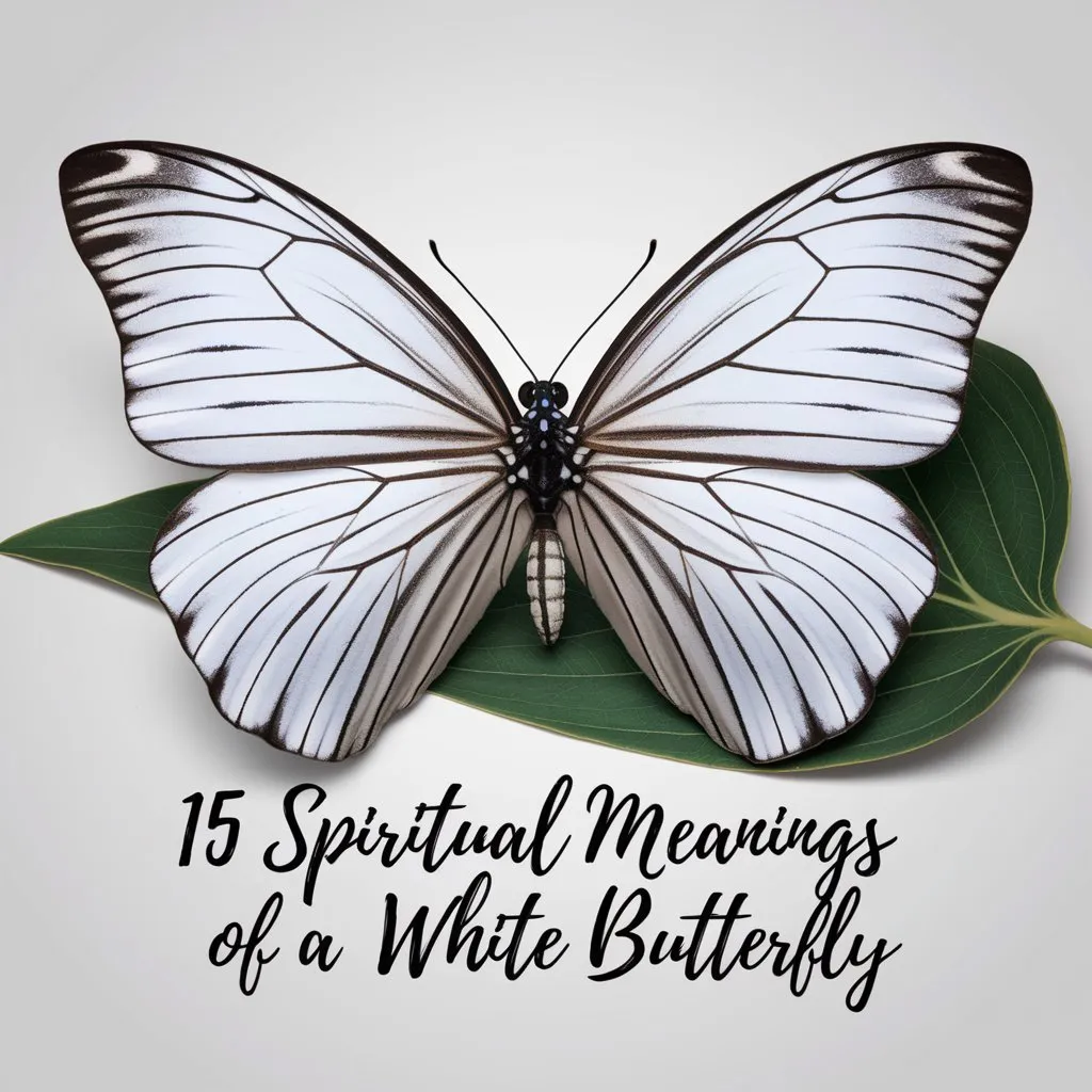 15 Spiritual Meanings of a White Butterfly: Exploring the Secrets