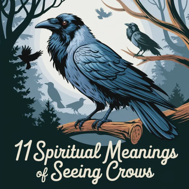 11 Spiritual Meanings of Seeing Crows: Unraveling the Symbolism of Spiritual Secret