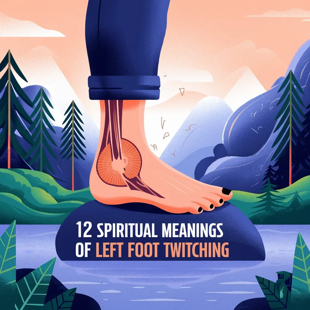 12 Spiritual Meanings of Left Foot Twitching: Unveiling the Symbolism of Spiritual Secret