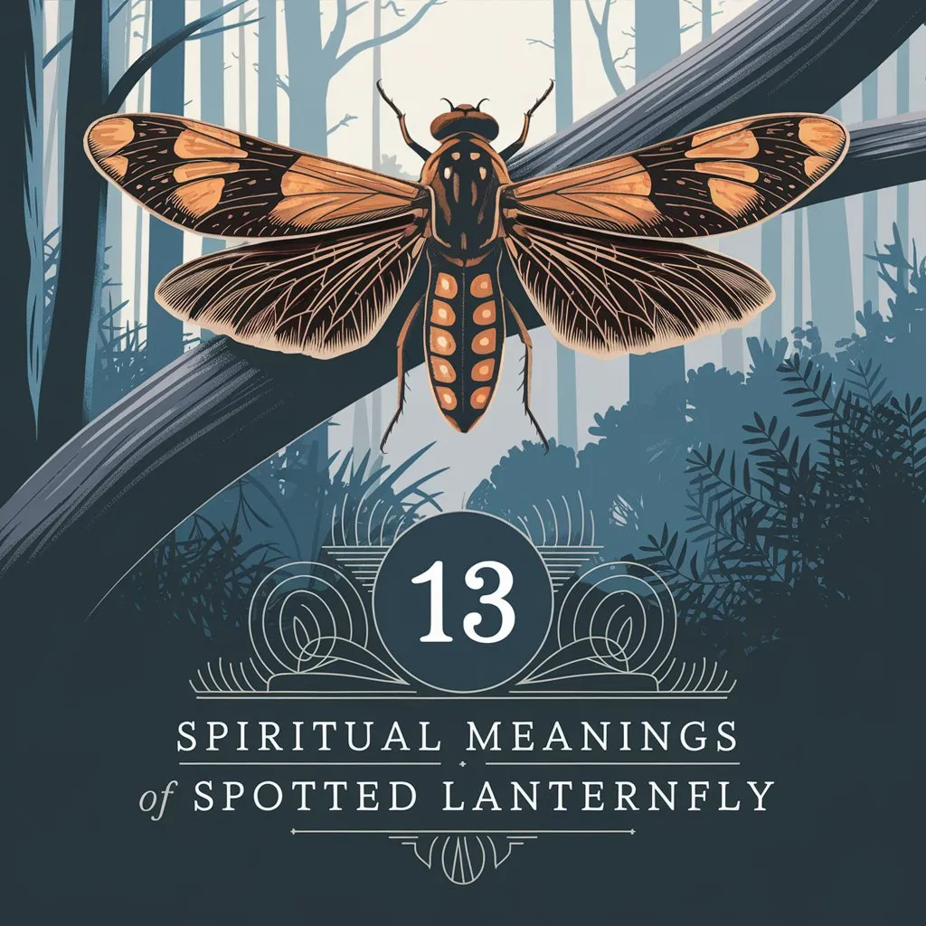 13 Spiritual Meanings of Spotted Lanternfly: Hidden Mysterious Warnings