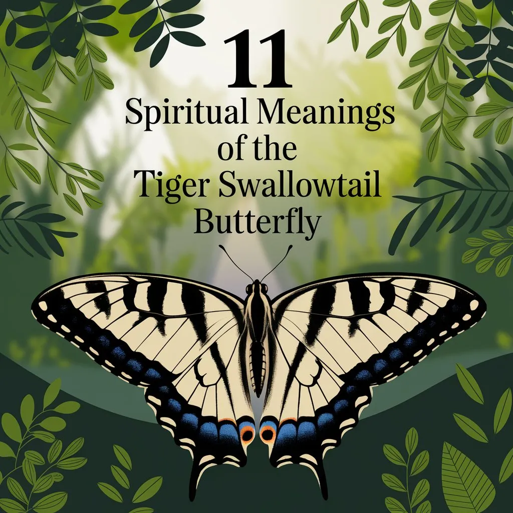 11 Spiritual Meanings of the Tiger Swallowtail Butterfly: Exploring the Secrets