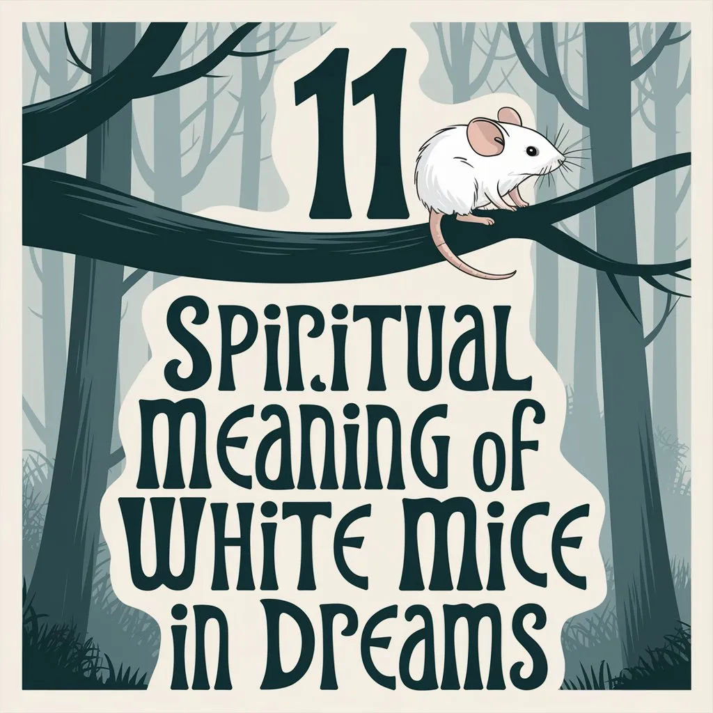 11 Spiritual Meaning of White Mice in Dreams: Uncovering the Hidden Message