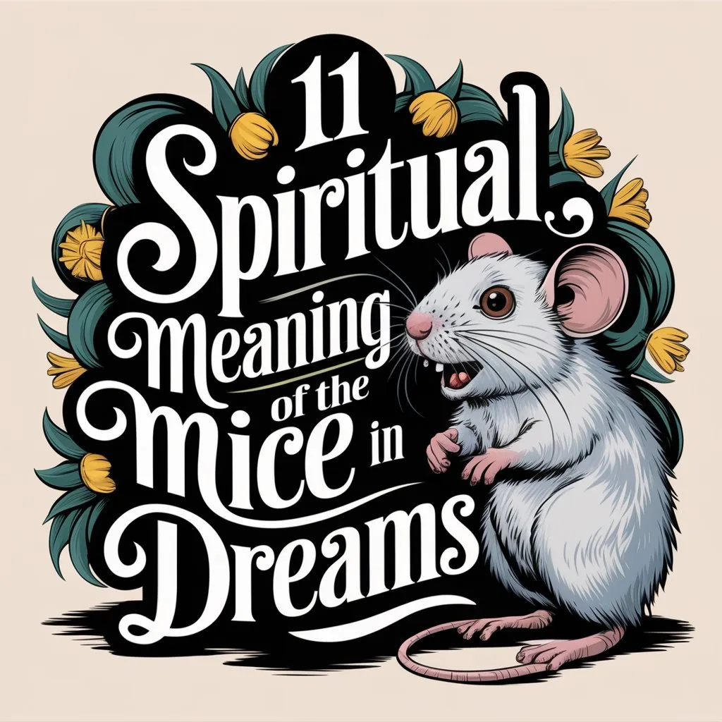 11 Spiritual Meaning of White Mice in Dreams: Uncovering the Hidden Message