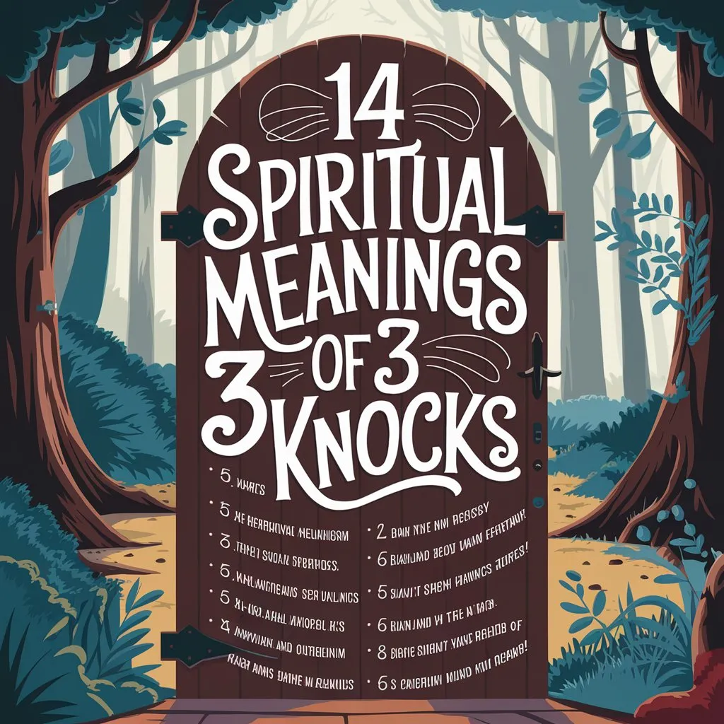 14 Spiritual Meanings of 3 Knocks: Uncovered the Mystical Significance of Spiritual Messages