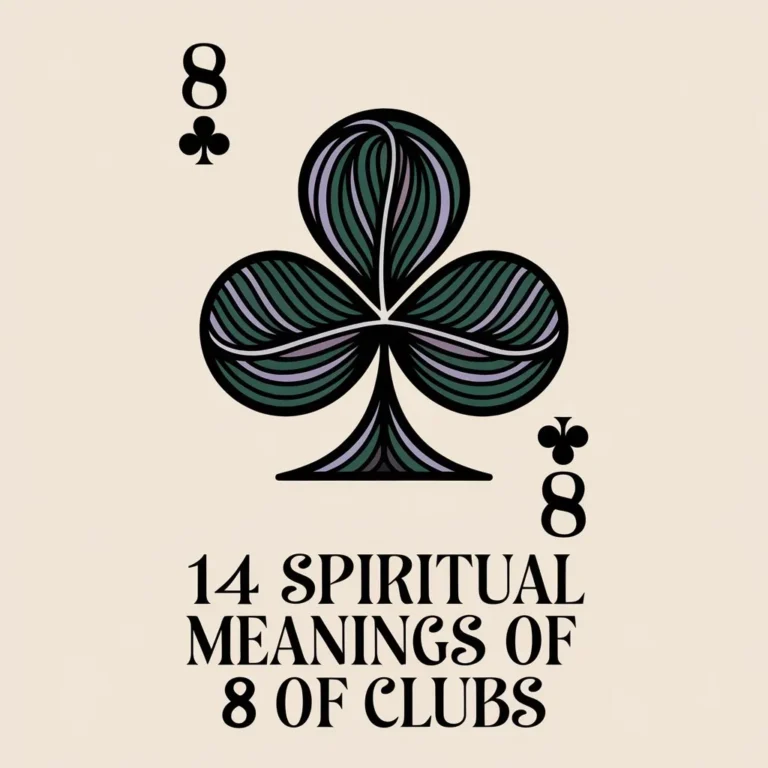 14 Spiritual Meanings of 8 of Clubs: Uncovered the Mystical Significance of Creativity