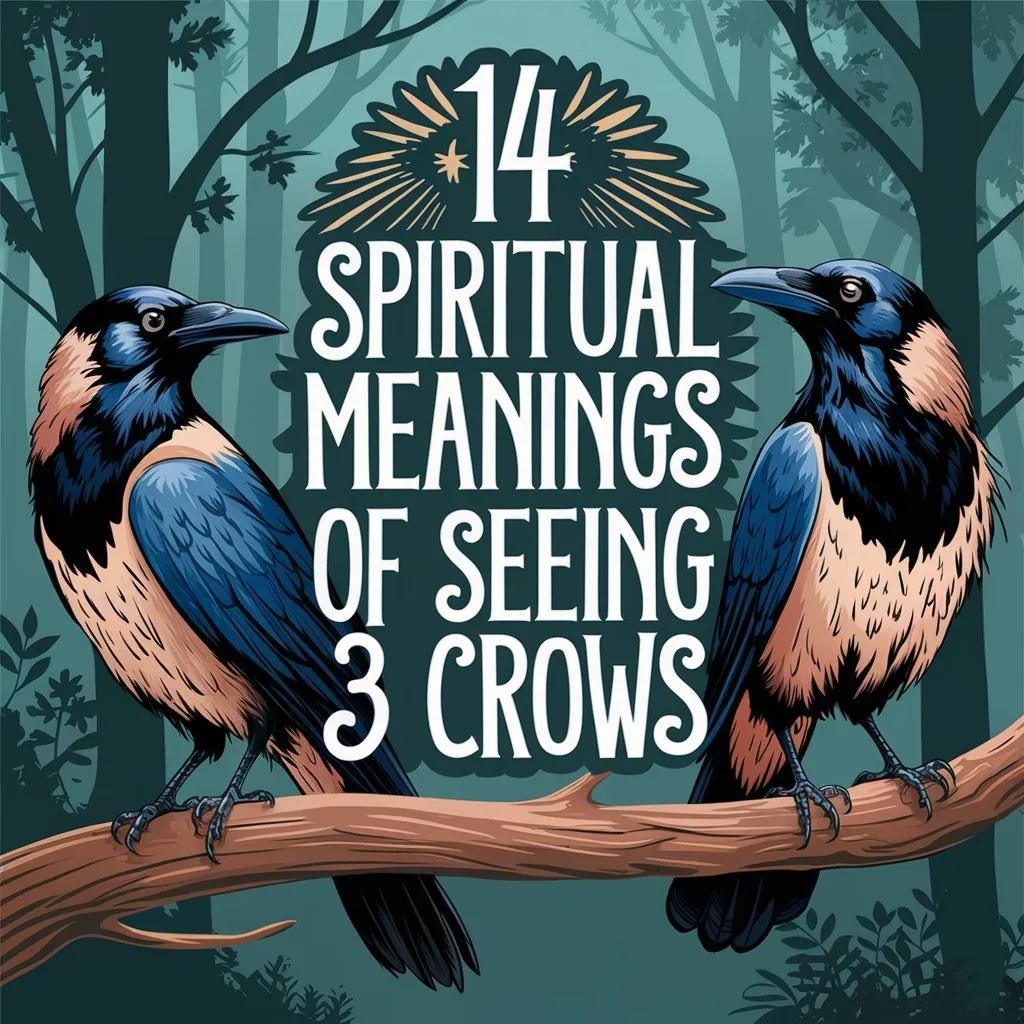 14 Spiritual Meanings of Seeing 3 Crows: Unraveling the Symbolism of Spiritual Secrets