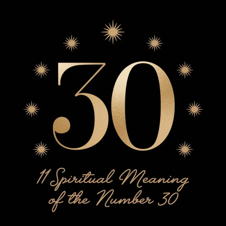 11 Spiritual Meaning of the Number 30: Uncovered the Mystical Connection