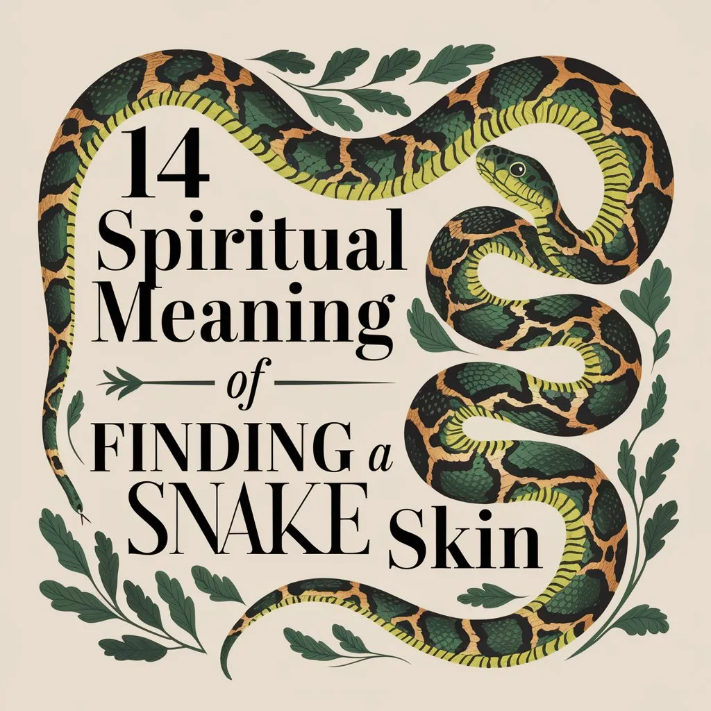 14 Spiritual Meaning of Finding a Snake Skin: A Comprehensive Guide