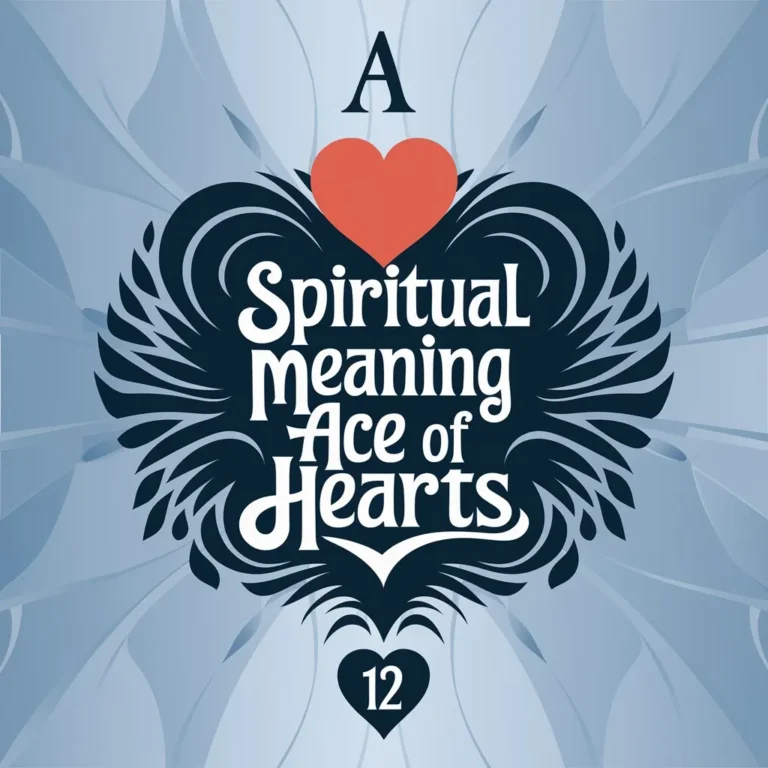 12 Spiritual Meaning of Ace of Hearts: Unraveling the Mystical Secrets