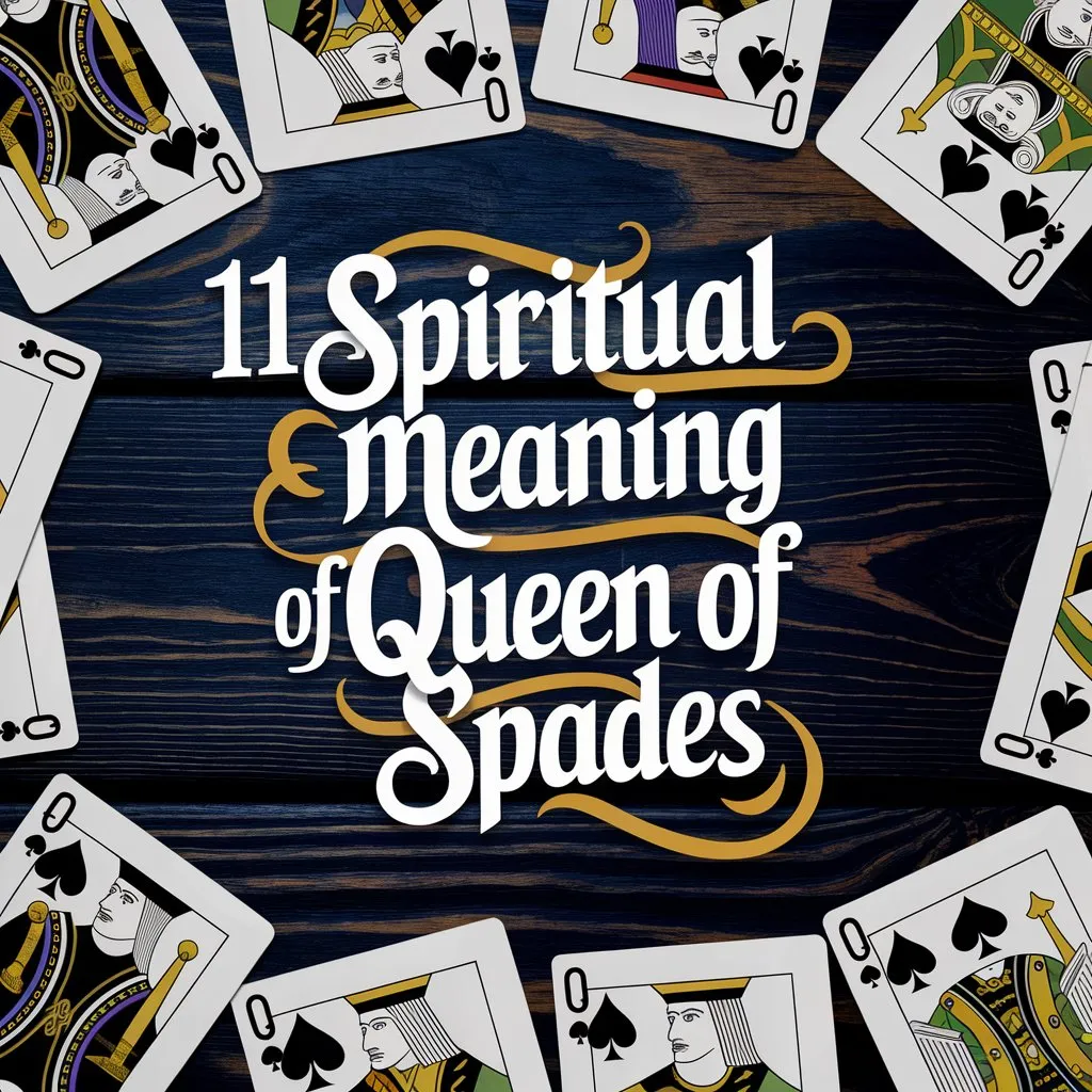 11 Spiritual Meaning of Queen of Spades: Unraveling the Mystical Secrets