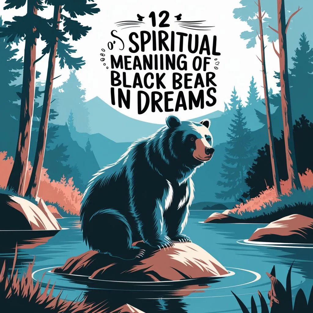 12 Spiritual Meaning of Black Bear in Dreams: Uncovered the Mystical Significance