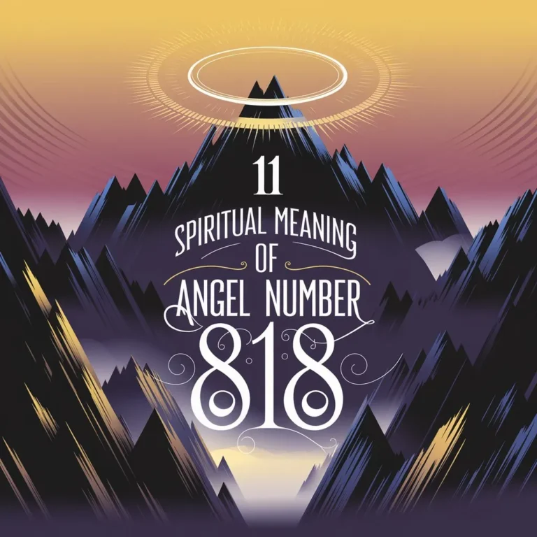 11 Spiritual Meaning of Angel Number 818: Unlocking the Hidden Message