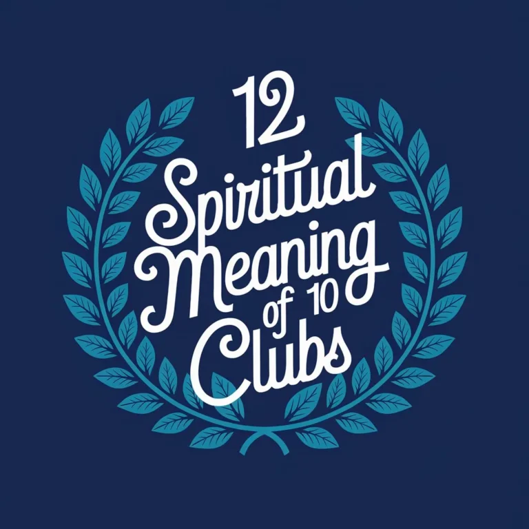 12 Spiritual Meaning of 10 of Clubs: Hidden Secrets