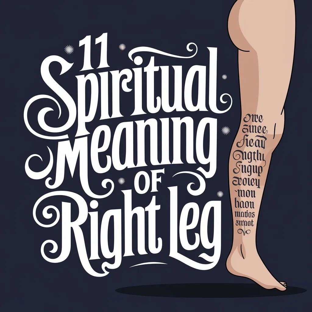 11 Spiritual Meaning of Right Leg: Uncovered the Symbolism and Significance